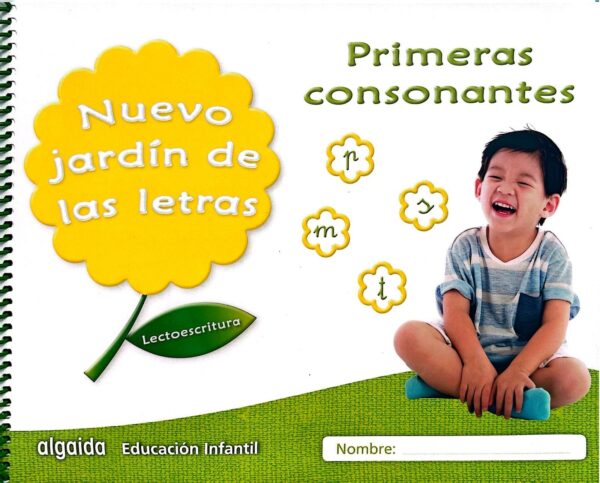 Nuevo Jardín de las Letras. Primeras consonantes.