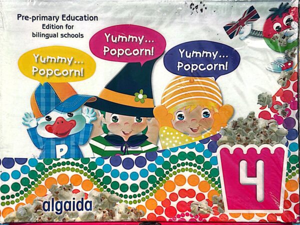 Yummy.... Popcorn! Age 4