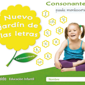 Nuevo jardín de las letras (Consonantes 3) 5 años